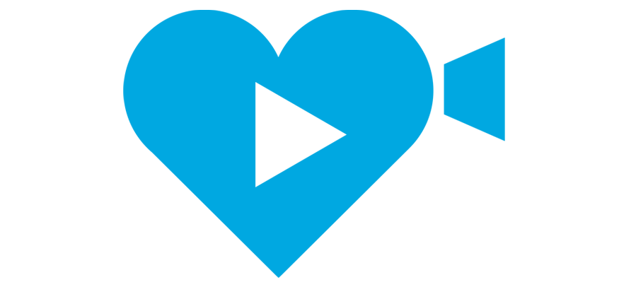 Big Heart Blue Logo Mosaic Media Films