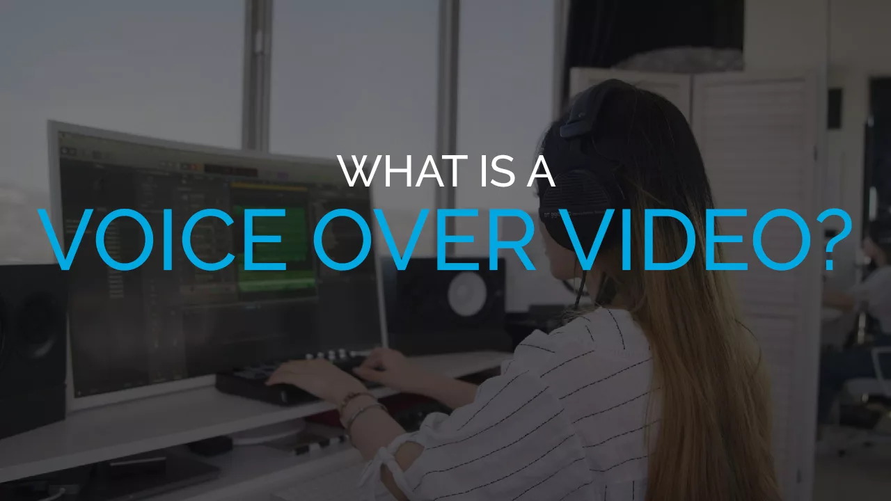 What is a Voice Over Video?